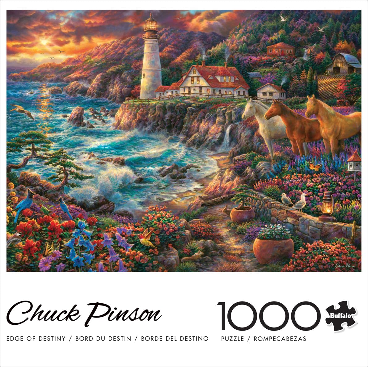 Buffalo Games - Edge of Destiny - 1000 Piece Jigsaw Puzzle for Adults