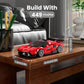 Mould King Racing Car Model Building Blocks Kit with Acrylic Display Case