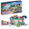 LEGO Friends Heartlake Downtown Diner Building Toy - Restaurant Pretend Playset with Food, Includes Mini-Dolls Liann, Aliya, and Charli, Birthday Gift
