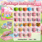 SSAWER Magnetic Blocks, 100PCS Magnetic Tiles Building Blocks, Magnet Cubes STEM Sensory Game Toys Christmas Birthday Gifts for Kids Girls Age 3+