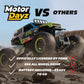 Motor Dayz Vaughn Gittin Ford Bronco RC Truck - 1:15 Scale 4WD Remote Control Car, Officially Licensed Bronco “Brocky,” 2.4GHz Full-Function Control