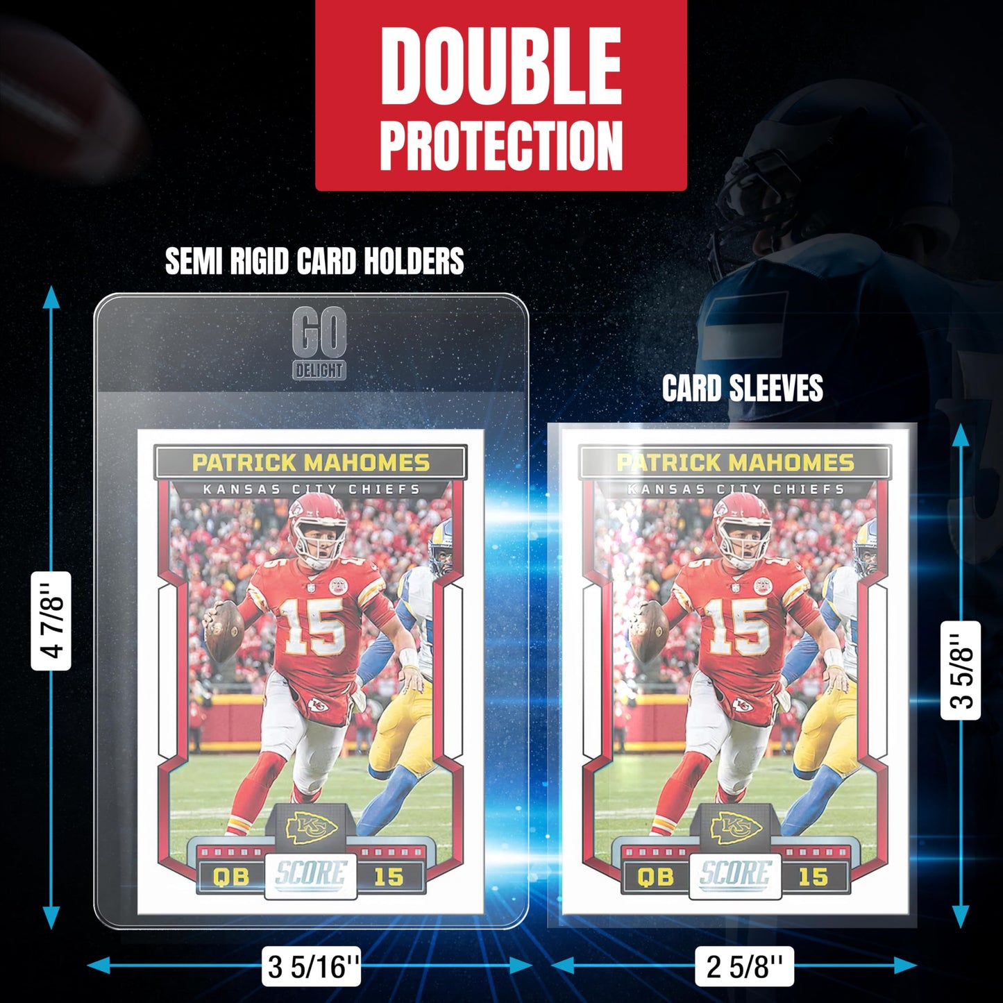 Semi Rigid Card Holders & Sleeves for PSA Trading Card Grading Submission