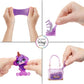 Rainbow High Violet, Purple with Slime Kit & Pet, 11" Shimmer Posable Fashion Doll with DIY Sparkle Slime, Magical Yeti Pet, Fun Play Accessories