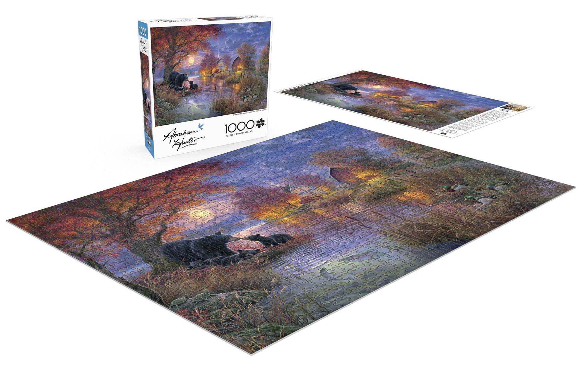 Buffalo Games - Black Bear Farms - 1000 Piece Jigsaw Puzzle for Adults