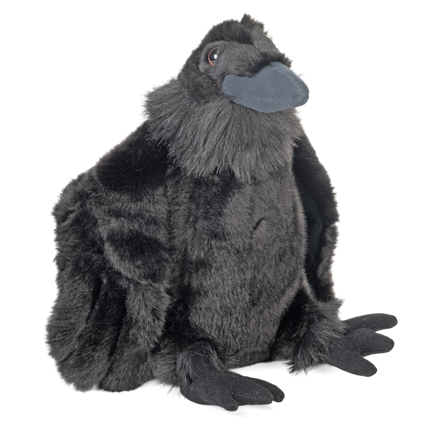 Wild Republic Raven Plush, Cuddlekins, Stuffed Animal, Soft Toy, Gifts for Kids, 12 Inches