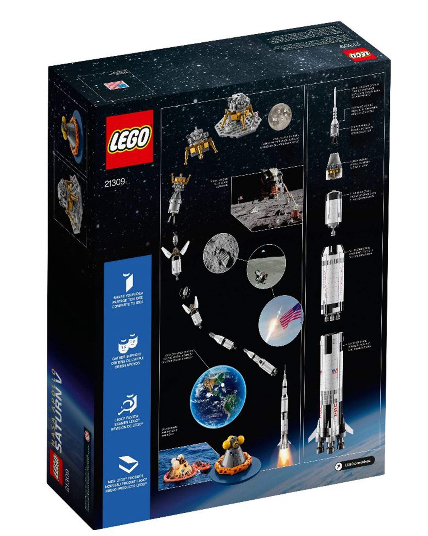 LEGO 21309 NASA Apollo Saturn V