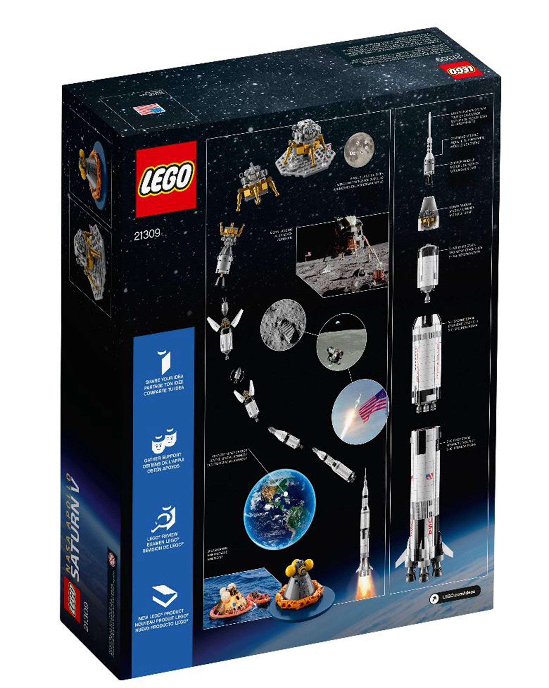 LEGO 21309 NASA Apollo Saturn V