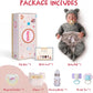 JIZHI Reborn Baby Dolls Boy - 20 Inch Cute Soft Realistic Newborn Baby Doll with Poseable Body, Real Life Baby Dolls with Accessories for 3+ Year Old