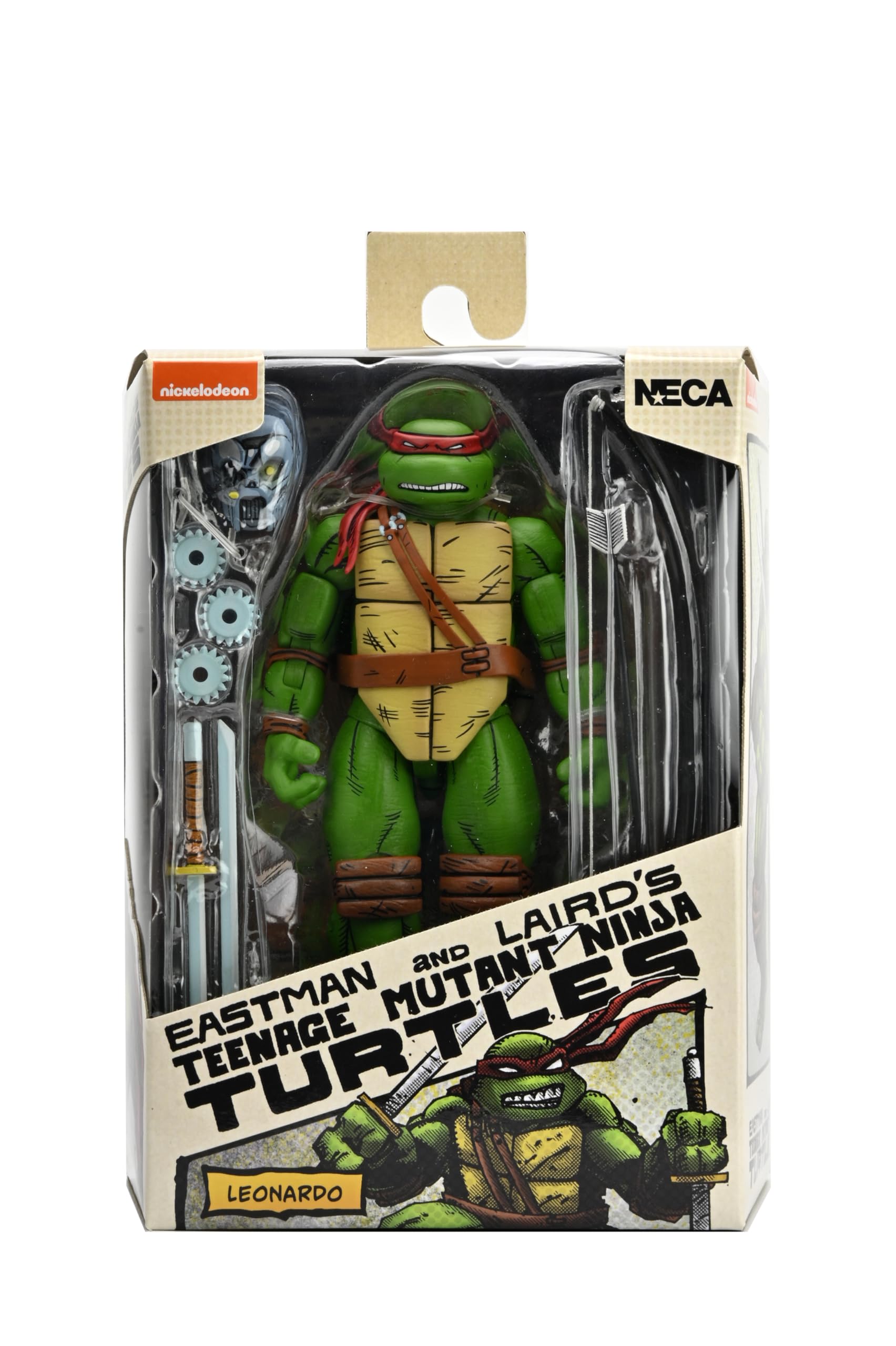 NECA - Teenage Mutant Ninja Turtles (Mirage Comics) - 7" Scale Action Figures - Leonardo