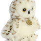 Aurora® Adorable Miyoni® Tots Snowy Owlet Stuffed Animal - Lifelike Details Make a Cherished Companion - Perfect for Decorating Bedrooms or Classrooms