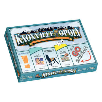 Late for The Sky Knoxville-Opoly City Board Game, Family Strategy Game Night for 2-6 Players, Ages 8+, Opoly-Style Play with Knoxville Landmarks