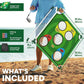 Gameloo Golf Gift for Men - Portable Backyard Golf Chipping Game for Family, Indoor & Outdoor Lawn Game with Carry Bag, Fun Party Game, Father's Day