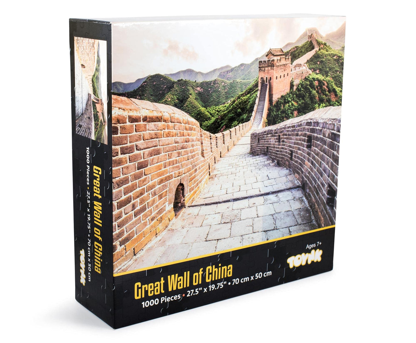 Great Wall of China, Seven Wonders of the World Landmark Jigsaw Puzzle for Adults and Kids | 1000 Piece Puzzle | Interactive Brain Teaser, Educational