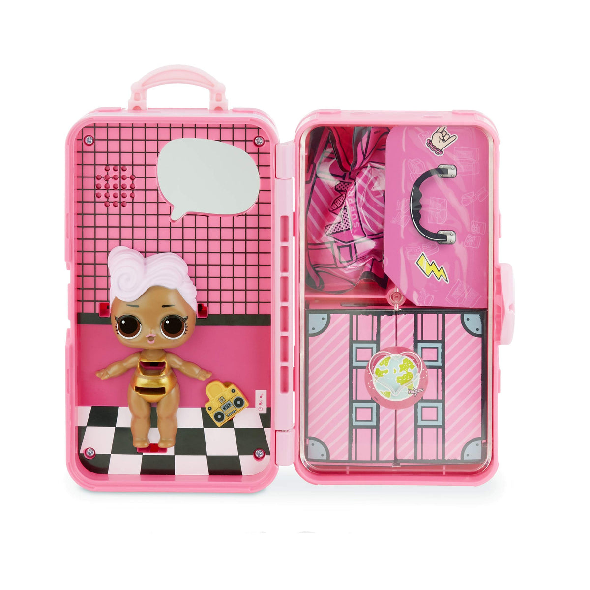 L.O.L. Surprise! Style Suitcase Electronic Playset - D.J