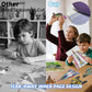 Elfew 48 Sheet Paper Airplane Kit for Kids Ages 6-8,8-12, Origami Paper Plane Kits for Boys, Crafts for Kids Activities, Origami Book, Airplane Toys