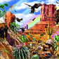 SUNSOUT INC - Desert Eagles - 1000 pc Jigsaw Puzzle by Artist: Lori Schory - Finished Size 20" x 27" - MPN# 35156