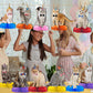 HigzYovn 12Pcs Cat Centerpieces for Table, Cat Birthday Decorations, Cat Party Decorations, Cat Birthday Party Decorations, Kitty Birthday Decorations