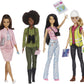 Barbie Eco-Leadership Team 4 Doll Set, Recycled Plastic (Except Head & Hair), Recycled Clothes Fabric, Accessories, for Ages 3 Years Old & Up
