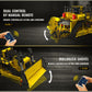 Mould King RC Bulldozer Building Set for Adults, Bulldozer Truck Construction Vehicle Model with Motors, APP Control Truck with Engines, 1508 Pieces