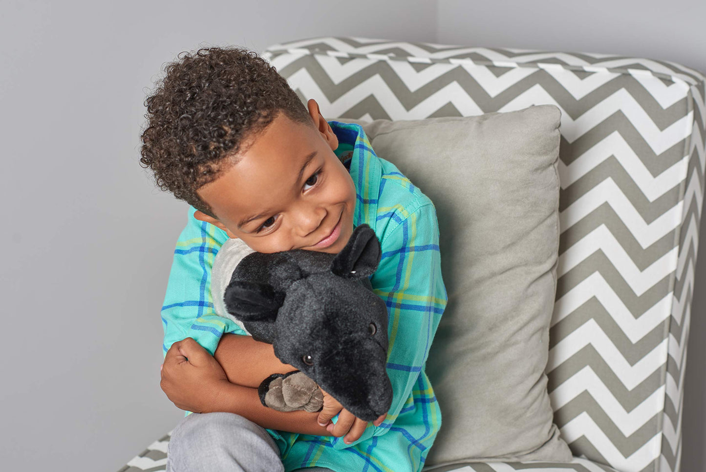 Wild Republic Tapir Plush, Stuffed Animal, Plush Toy, Gifts for Kids, Cuddlekins 12 Inches