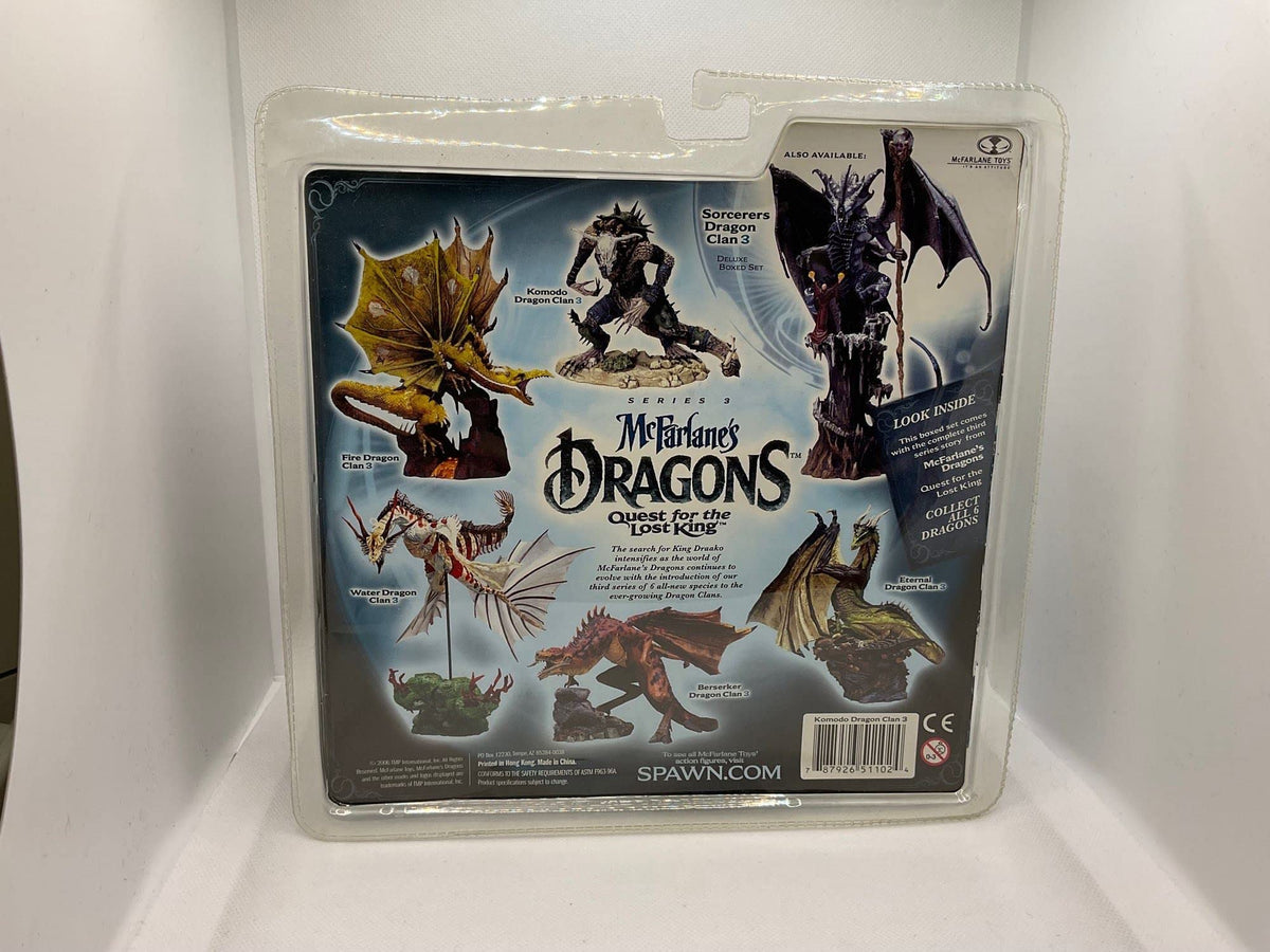 T M P Intl McFarlane Toys 6" Dragons Series 3 - Komodo Clan 3