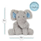 Sweet Elephant - Microwavable & Weighted Plush Stuffed Animal - Heated Plushie for Warmth - Cute, Soft, Cozy Toy for Adults & Children (Boys, Girls
