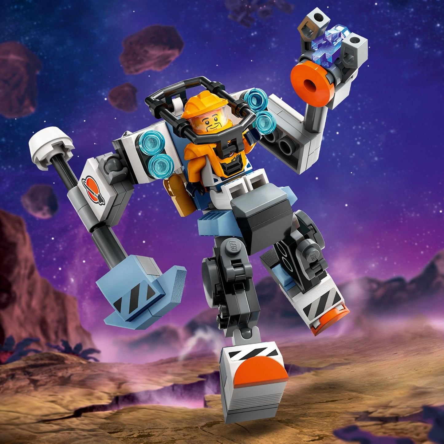 LEGO City Space Construction Mech Suit Building Set, Fun Space Toy for Kids Ages 6 and Up, Space Gift Idea for Boys and Girls Who Love Imaginative