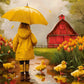 SUNSOUT INC - Rainy Day Walk - 1000 pc Jigsaw Puzzle by Artist: John Stewart - Finished Size 20" x 27" - MPN# 77085