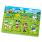 Melissa & Doug Disney Mickey Mouse Wooden Chunky Puzzle - 8-Piece Disney Character Puzzle for Toddlers and Kids Ages 2+