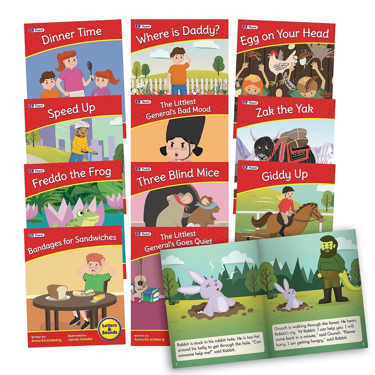 Junior Learning Letters & Sounds Phase 6 Set 2 Fiction