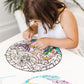 Melissa & Doug Stained Glass Made Easy Activity Kit: Mermaids - 140+ Stickers Kids Sticker Stained Glass Craft Kit; Mermaid Crafts for Kids Ages 5+
