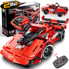 GMAOPHY STEM Building Toys for Kids Age 5 6 7 8 9 10 11 12 Years Old, 2 in 1 Remote Control Racer Car Engineering Kits, Early Learning Building