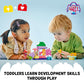 LEGO DUPLO Disney Ariel and Flounder’s Café Stand The Little Mermaid Toy, Educational Toy, Kids Play Food and Fruit, Kids Learning Toy, Building Set