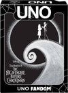Mattel Games UNO Fandom Tim Burton's The Nightmare Before Christmas