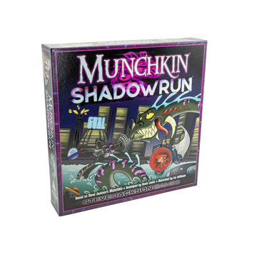Steve Jackson Games Munchkin Shadowrun - Cyberpunk Fantasy Card Board Game Humorous and Strategic for 3 to 6 Players Ages 14+