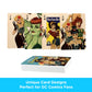 AQUARIUS DC Comics Bombshells Playing Cards - Bombshells Themed Deck of Cards for Your Favorite Card Games - Officially Licensed DC Comics Merchandise