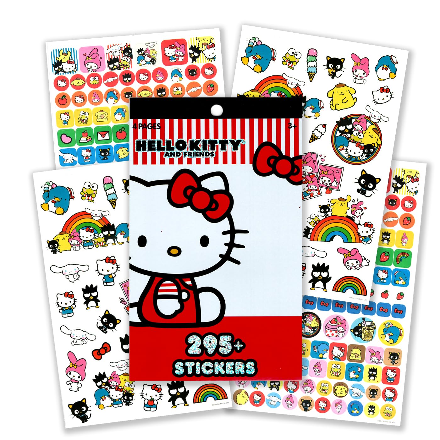 Hello Kitty Coloring Books and Sticker Super Bundle Set for Kids - Includes Hello Kitty Coloring Book with Stickers and More