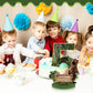 Dinosaur Table Decorations, Dinosaur Centerpieces for 5th Birthday Decorations for Boys Dino Theme Number Sign Party Supplies Photo Props (Number 5)