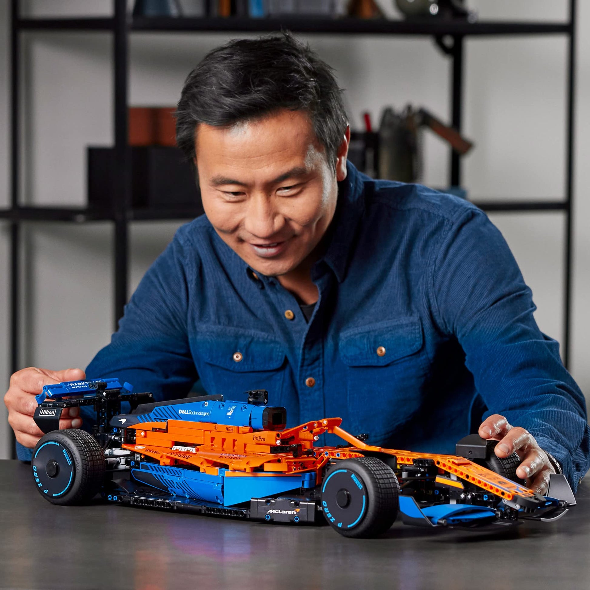 LEGO 42141 Technic McLaren Formula 1 2022 Replica Race Car Model Building Kit, F1 Motor Sport Set Birthday Gift Idea for Adults, Men, Women, Him, Her,