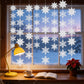 jollylife 12PCS Snowflake Garland Winter Party Wonderland Birthday Decorations - Christmas Snow Flake Streamers Strings Hanging Decor