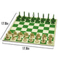 ICUP Stonerware Chess Set Game - Novelty Themed Chess Set for Adults - 32 Unique Pieces, Funny Chess Board Game - Gag Gift for Adults