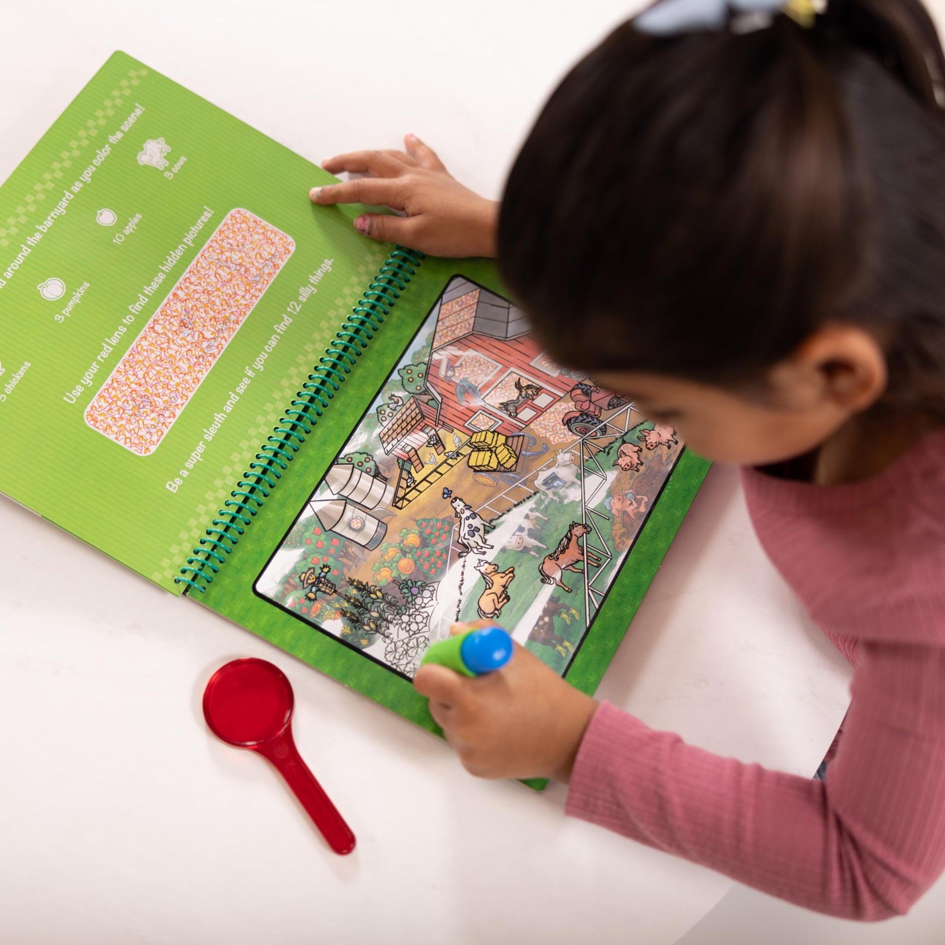 Melissa & Doug On the Go Water Wow! Reusable Water-Reveal Deluxe Activity Pad - Animal Antics