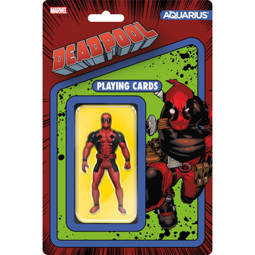 Aquarius Marvel Deadpool Premium Playing Cards - Deadpool Themed Deck of Cards for Your Favorite Card Games - Officially Licensed Deadpool Merchandise
