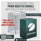 Dinavio Crafthouse 3 Pack PKMN Booster Bundle Acrylic Case with Stackable Grooves - 8mm+5mm, N52 Magnets - Compatible Up to Phantasmal Flames