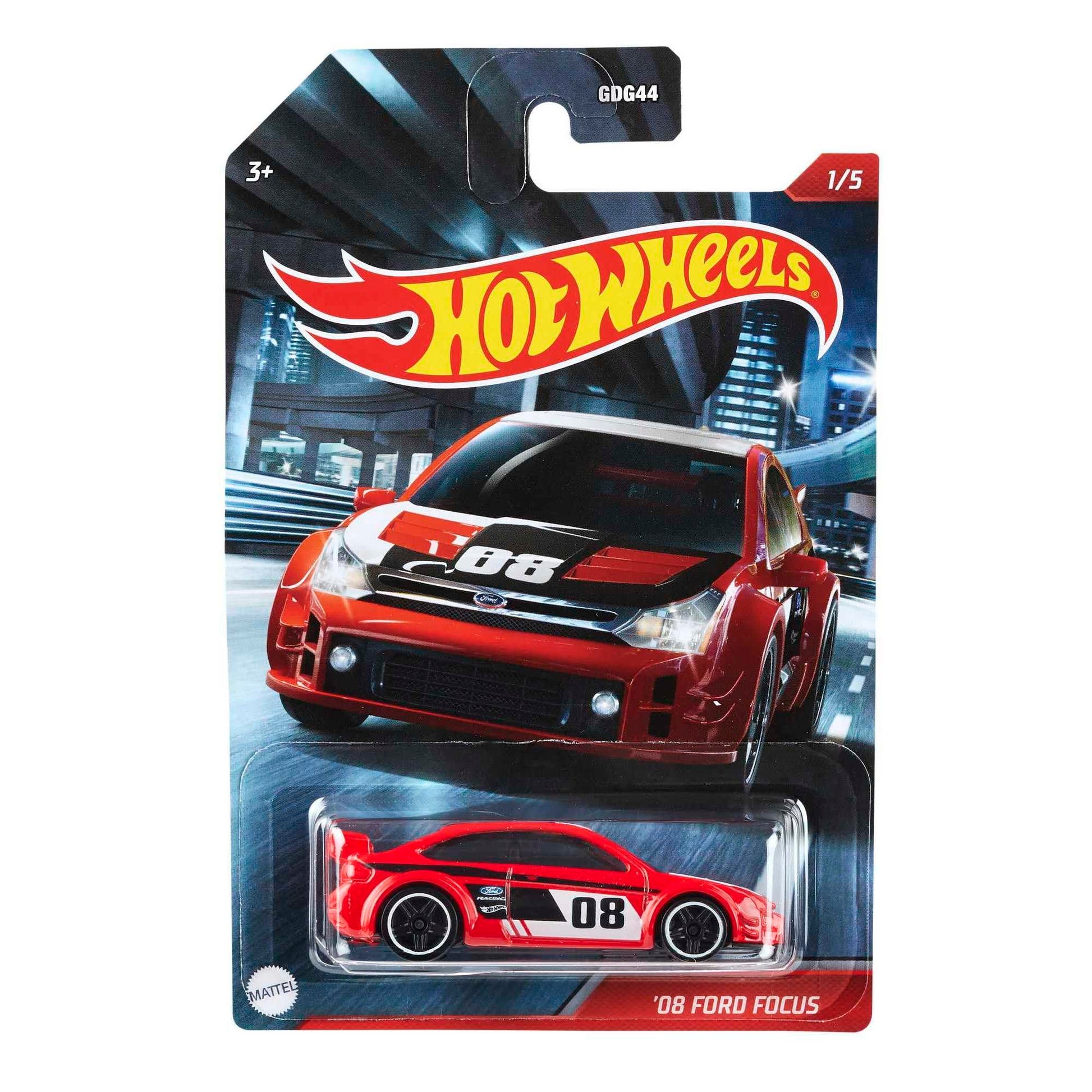 Hot Wheels Themed Auto Selection of Cult Racers, 1:64 Scale Vehicles with Authentic Details & Realistic Decos for Collectors & Kids 3 Years Old & Up