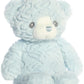 Aurora® Snuggly Huggy Bear™ Baby Stuffed Animal - Comforting Companion - Imaginative Play - Blue 9 Inches