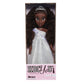 Just Play HBCyoU Homecoming Queen Doll Nicole, 18-inch Doll & Accessories, Curly 4A Textured Hair, Deep Brown Skin Tone, Designed and Developed by