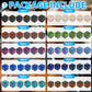 90 PCS MTG Counter Dice Set - AbilityKeyword Counters, -1/+1 Life Counter, Shield Life Counter Dice, Creature Stat Buffs, Marble Colour D6 Cube Dice
