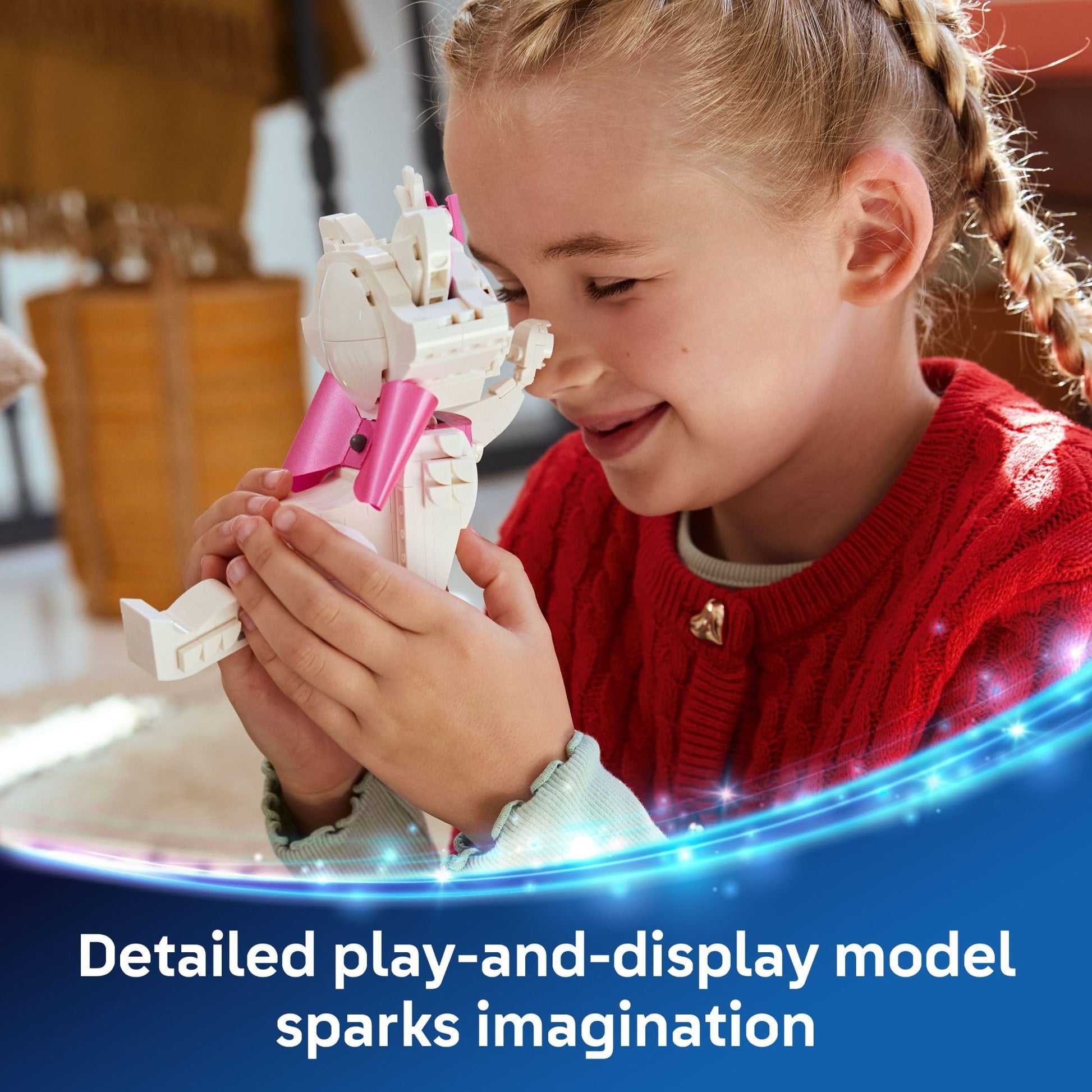 LEGO Disney The Aristocats Adorable Marie Toy Building Set - Bedroom or Desk Decor for Girls & Boys, Ages 7+ - Disney Gifts for Birthdays - 43286