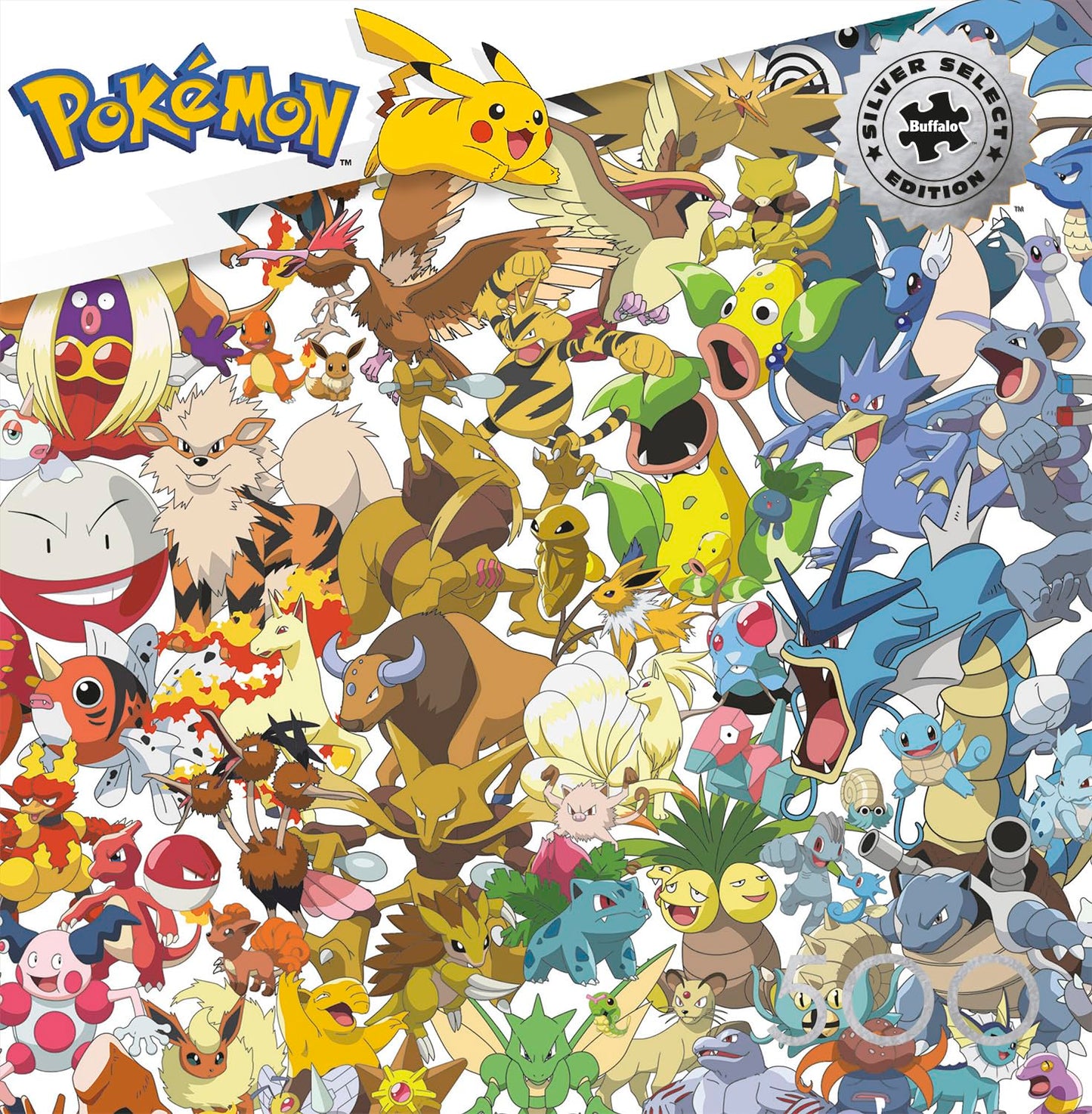 Buffalo Games - Pokémon Kanto 151-500 Piece Jigsaw Puzzle for Adults